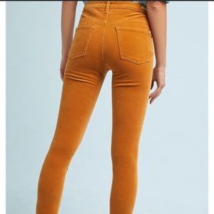 Anthropologie Pilcro Corduroy Skinny High-Rise